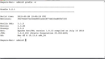How to install gradle in mac terminal | check gradle version