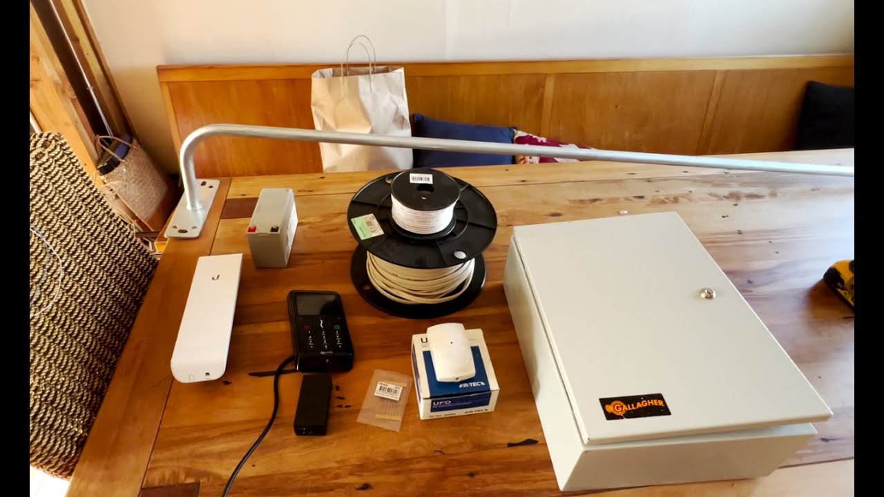 Gallagher Security System Install Part 1 YouTube