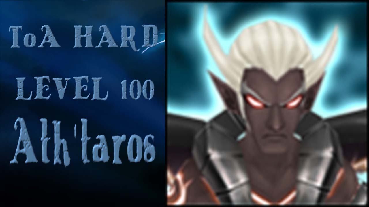 [ Summoners War ] ToA Hard Level 100 Ath'taros - FIRST CLEAR EVER!
