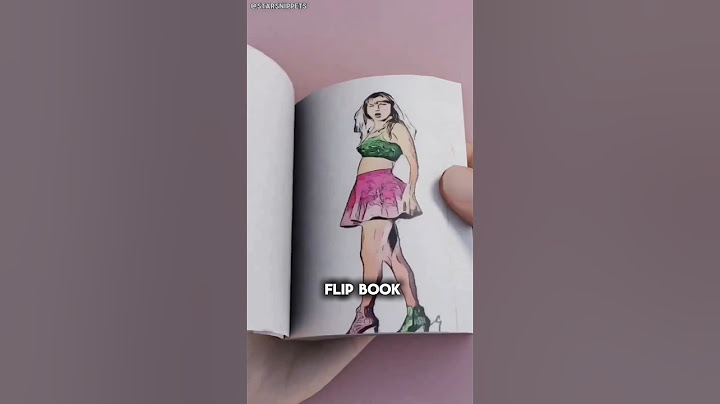 This swiftie made an amazing flipbook based on taylor swift eras tour