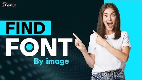 How To Find (Almost) Any Font From an Image | How to identify a font from an image | Font Identifier