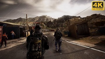 Ghost Recon Wildlands No HUD Rain CO-Op Gameplay (4K)