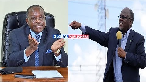 Rais Magufuli Amtumbua Waziri wa Nishati na Madini Prof Muhongo, Amtaka Aachie Madaraka