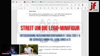 Jurafunk Nr. 2/2022: Streit um die LEGO-Minifigur