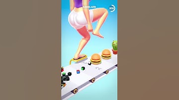 Heel Step Smash 👠 670 Level Gameplay Walkthrough | Best Android, iOS Games #shorts