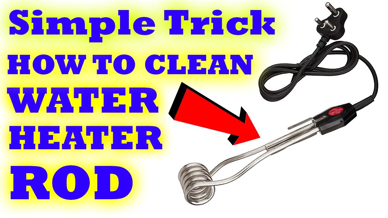 How to clean an electric water warmer