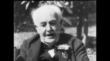 Thomas Edison Dies At Age of 84