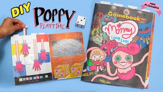 DIY 5 Games in Poppy Playtime Chapter 2 Ideas (Free Printable Crafts)