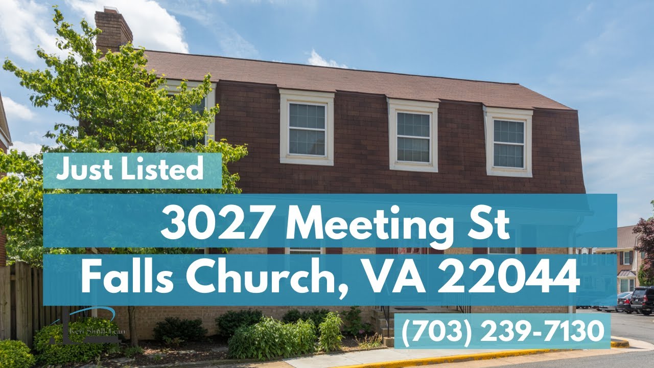 3027 Meeting St Home for Sale Falls Church, VA 22044 YouTube