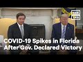 Florida Sees Record Spikes in COVID-19 Cases 5 Weeks After Declaring Victory | NowThis