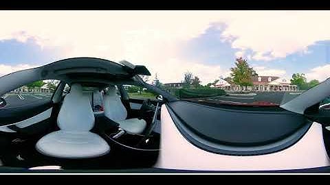 Tesla Advanced Summons from the inside