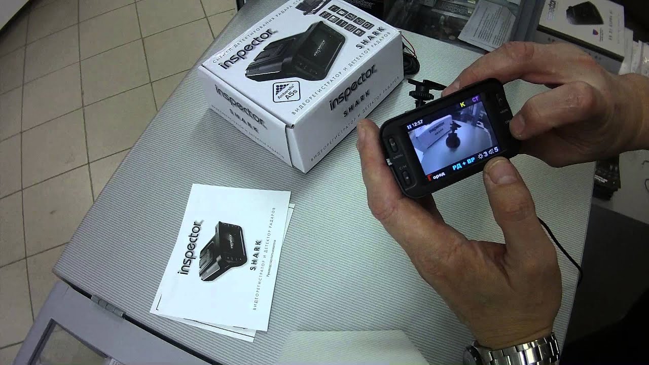 Видеорегистратор инспектор shark инструкция пользователя