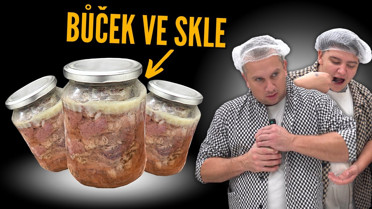 Zavařený vepřový bůček ve sklenici - recept jak vytvořit to nejchutnější zavařené maso