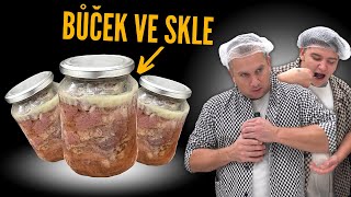 Zavařený vepřový bůček ve sklenici - recept jak vytvořit to nejchutnější zavařené maso