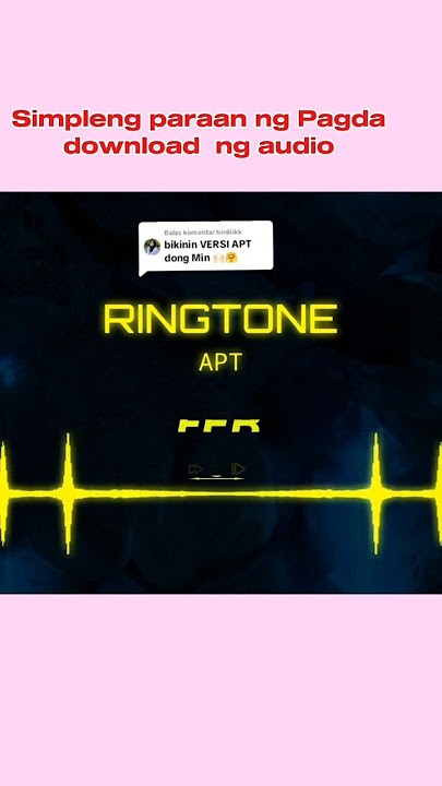 How to Download Tiktok Trend Audio and Set it as Your ringtone #ringtonetutorial #tiktoktips