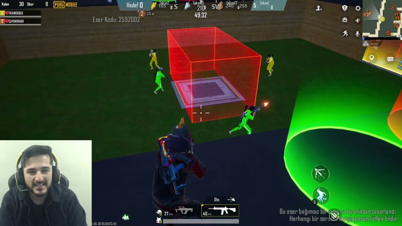 GEBLO'NUN TAKIMI VS. AYŞO'NUN TAKIMI! (GEBLO,AYŞO CANLI YAYIN KESİTİ)