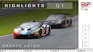Q1 Highlights | Brands Hatch | Fanatec GT World Challenge Europe 2024 by GTWorld 1,242 views 9 days ago 56 seconds