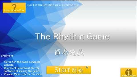 Rhythm Game Tutorial