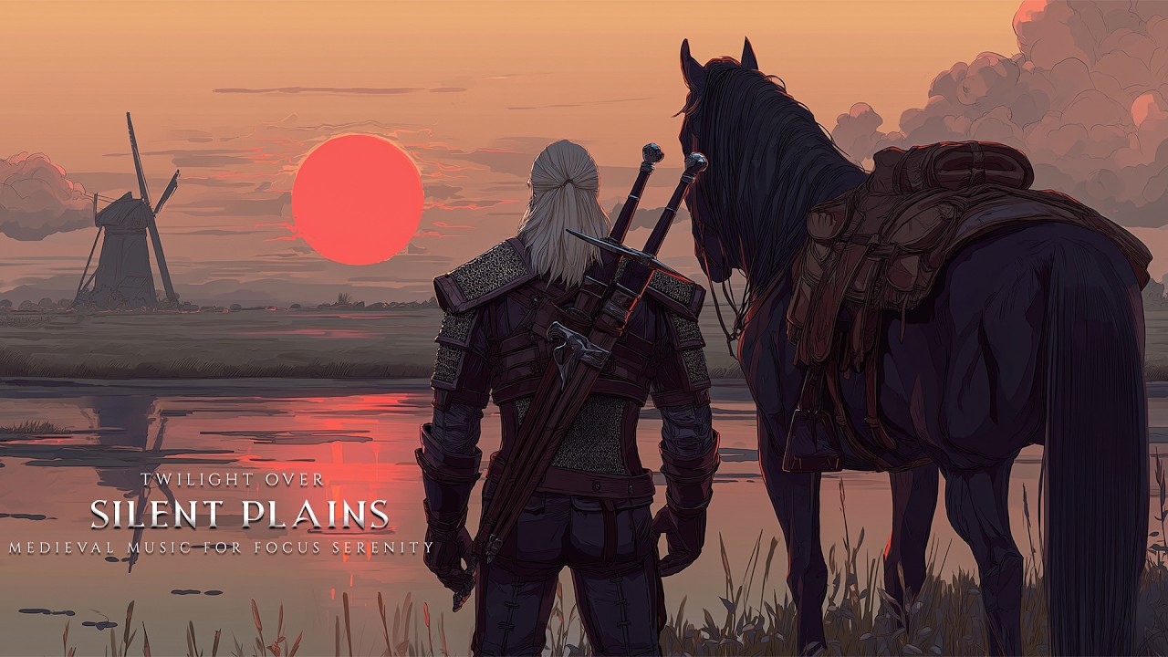 Twilight Over the Silent Plains | Medieval Music for Focus, Serenity & Soulful Escape