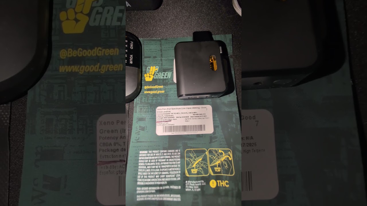 Rhythm vs Good Green full spectrum live pen.