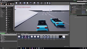 Unreal Engine 4: Racing AI WIP
