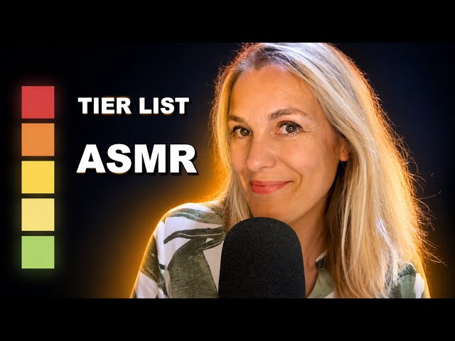 ASMR FR 🧁 Gourmet Tier List - Chatty video / whispering close to the microphone!