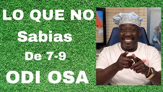 LO QUE NO SDABIAS DE 7 9 ODI OSA MAFEREFUN YEMAYA, OCHUN, OGUN, OCHOSI