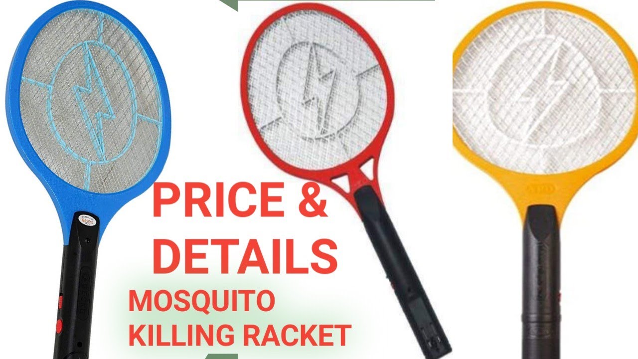price & review of mosquito insect killing racket YouTube