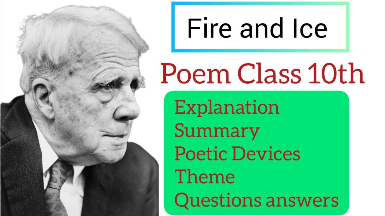 Robert Frost Fire And Ice Poem Meaning Generator
