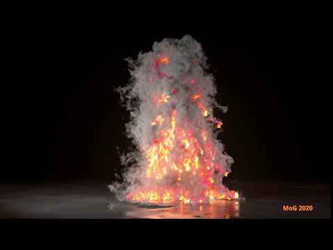 QnD XP-Test: "Fire #6" (Redshift Render, 4K, HDR)
