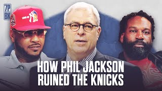 Baron Davis Explains How Phil Jackson Ruined the Knicks