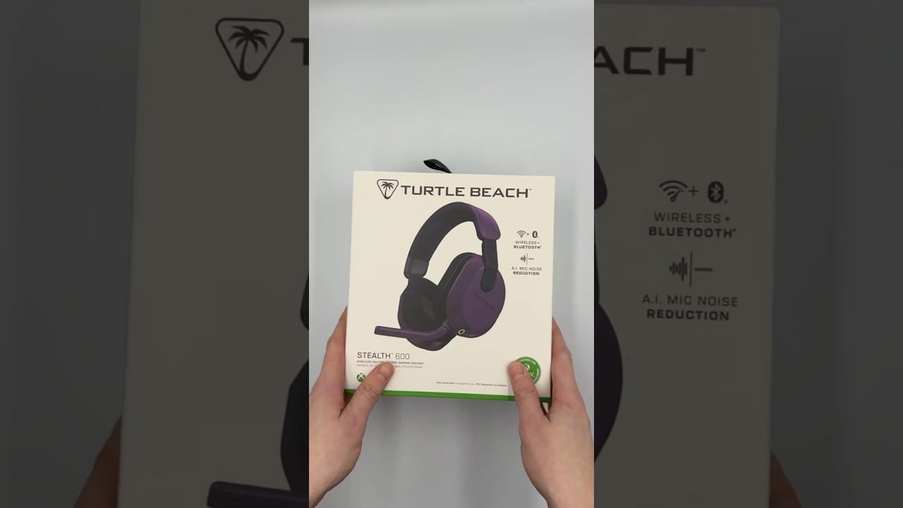 Unboxing The NEW Purple Stealth 600 (Gen 3) Gaming Headset 