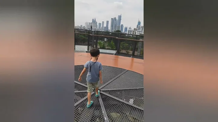 Fun day at the SkyWalk Spark Mall Senayan