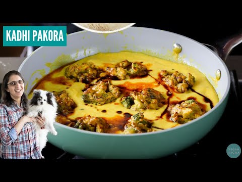 Love Crispy PAKORA? You'll Love this Indian KADHI PAKORA, Onion fritters with a Creamy Yogurt Sauce!