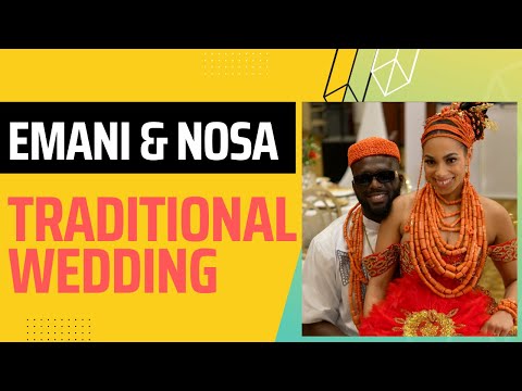 Emani & Nosakhare Edogun Traditional Wedding