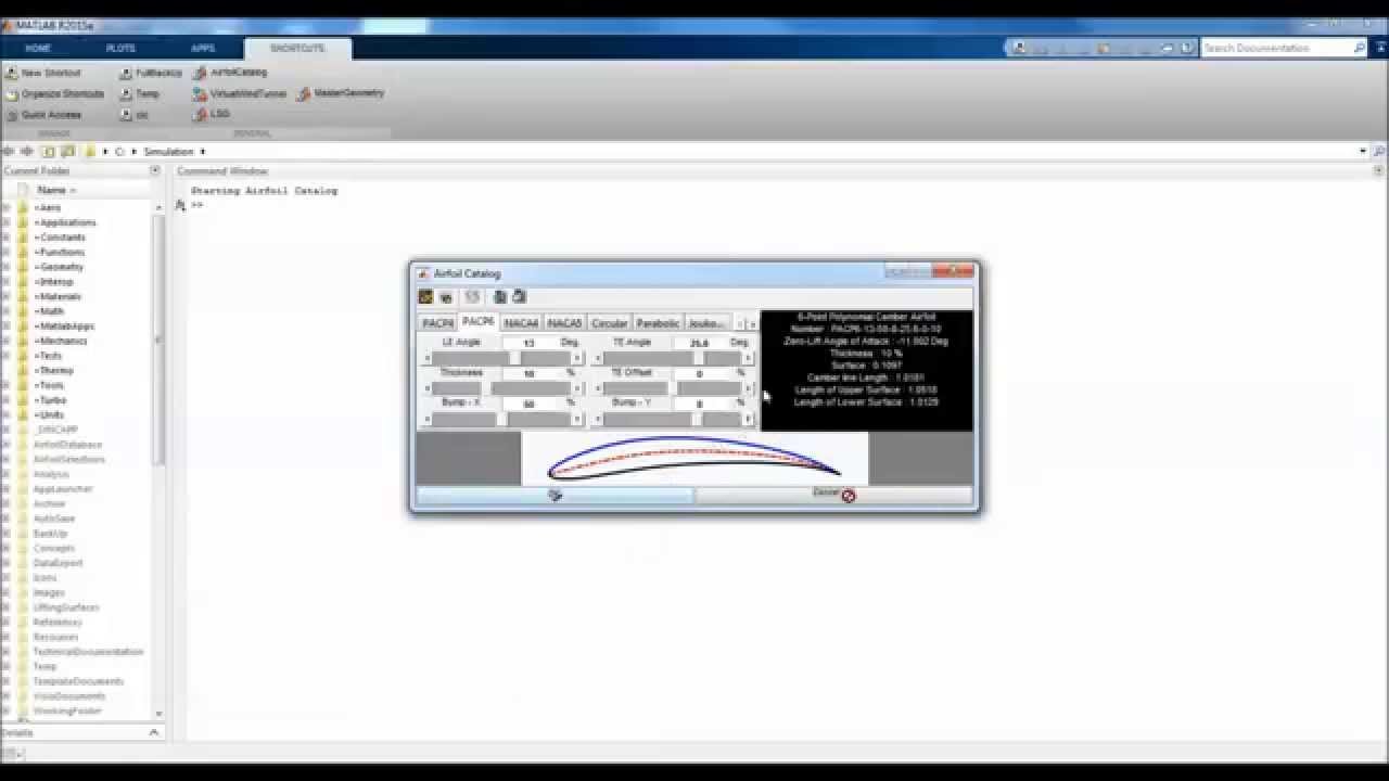 Airfoil Catalog V1 YouTube