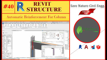#40. How to Provide Automatic Reinforcement For Column in Revit.|  Revit Structure For Free.