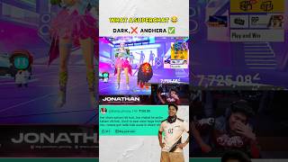 DARKEST SUPERCHAT 🌚😂@JONATHANGAMINGYT #shortfeed #scrimsclutch #bgmi #funny