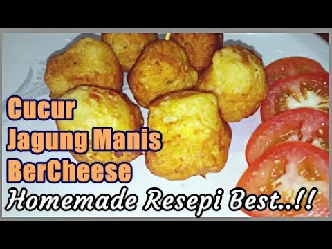 Resepi Cucur Jagung Manis BerCheese  Cucur homemade tapi 