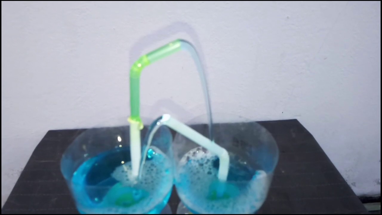 How to make water Heron's fountain with plastic bottle 2020 YouTube