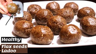 Healthy flax seeds ladoo with Jaggery | Alsi Ka Ladoo | Instant Ladoo Under 20 min By udi's journal