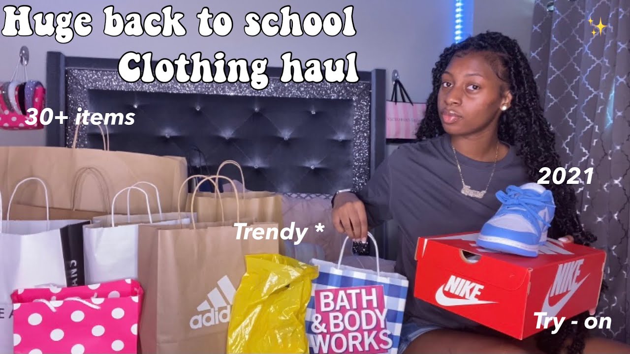 HUGE BACK TO SCHOOL CLOTHING TRY-ON HAUL 2021 ( H&M , FOREVER 21 , SHEIN ) & more