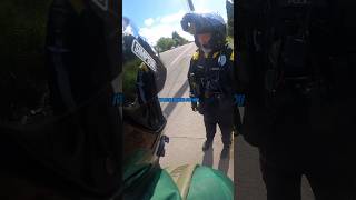 Cop Recognizes Biker From Instagram and Is Not Happy Part 1 | 🎥 @pdxmt on IG #motorcycle #fyp #cop