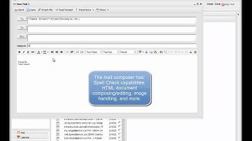 Bynari Collaboration Suite - Groupware WebClient Email Overview