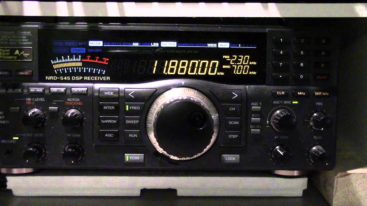 The fantastic JRC NRD-545 - YouTube