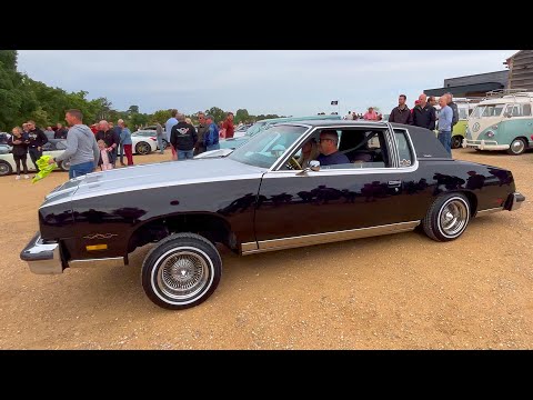 Bouncing LOWRIDER STOLE THE SHOW @ SWA Cars and Coffee, The Trough Yeovil, June 2022