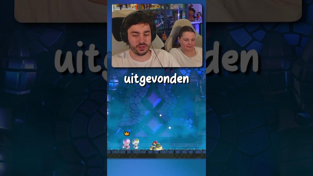 WATER ZONDER ZWAARTEKRACHT! 🫧🌀😂 #meermika #nederlands #streamer #mario | Mario Wonder