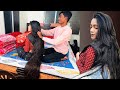 New Hair Play Story Video Once Again Anushree Is Back Bengali Hair Play ASMR Story Video