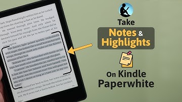 Kindle Paperwhite SE: How to Take Notes and Highlights!