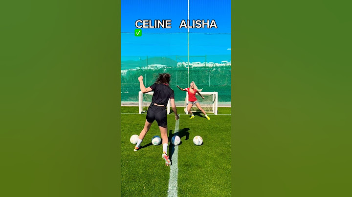 5-BALL MINI GOAL GAME vs ALISHA LEHMANN 😱🔥